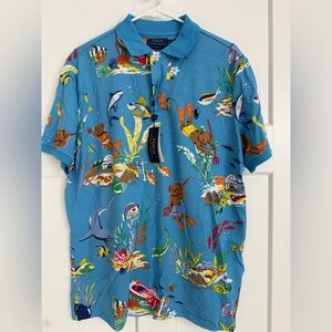 NWT Polo Ralph Lauren Polo Bear Classic Fit Polo Shirt, Medium